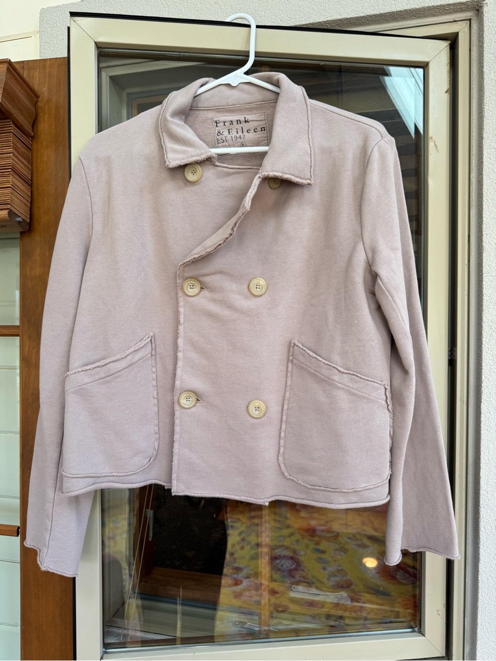 Frank & Eileen Blush Knit Jacket